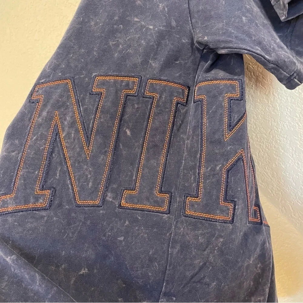 Nike Fadeaway Shirt in Blue and Orange